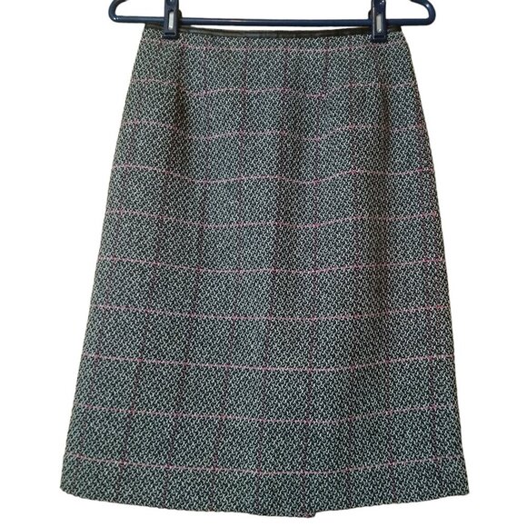 Talbots Dresses & Skirts - Talbots Petites Women's Size 2 Wool Blend Multicolor Textured Lined Skirt